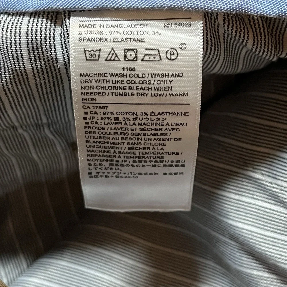 Banana Republic Pants Mens 30x30 Fits 31x28 Tan Aiden Chino Stretch Preppy EUC